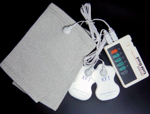 ELECTRONIC PULSE MASSAGER MUSCLE STIMULATOR WITH kneepad&amp; cervical physiotherapy