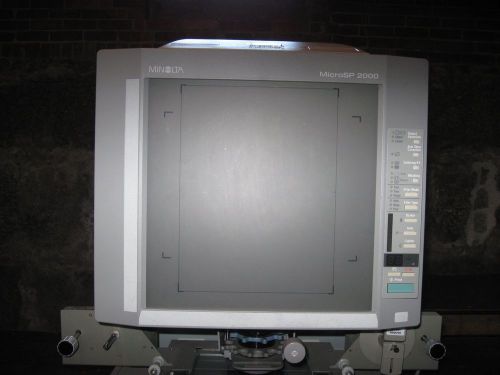Minolta MicroSp2000 Microfilm Reader
