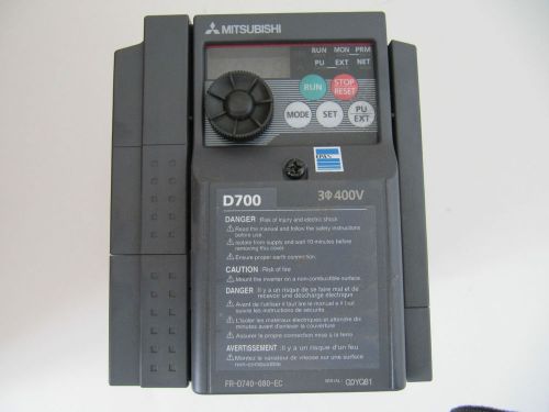 Mitsubishi D700 series inverter FR-D740-0.75KW/380V