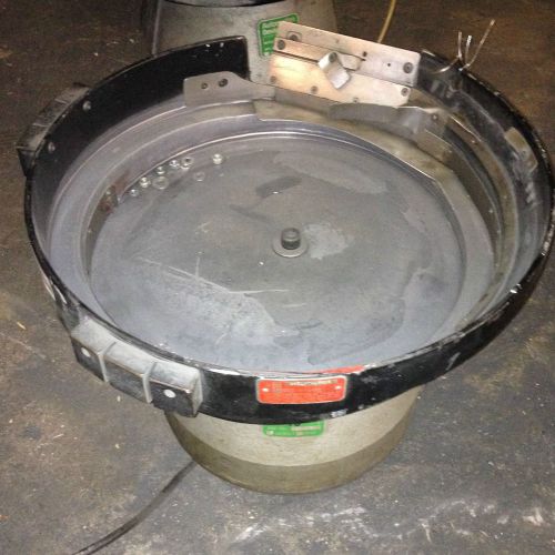 15&#034; vibratory parts feeder bowl washer oring feeder fmc  automation devices for sale