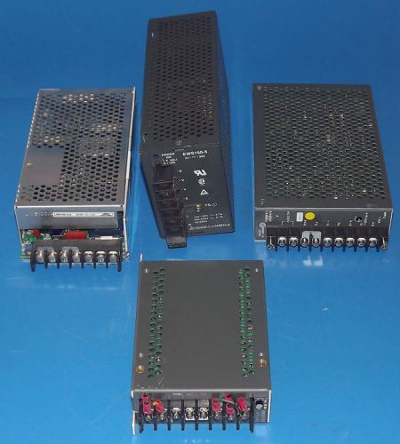 Lot 4 nemic/densei lambda 5v / 12v /15v dc power supply mpu/jws/wes / warranty for sale
