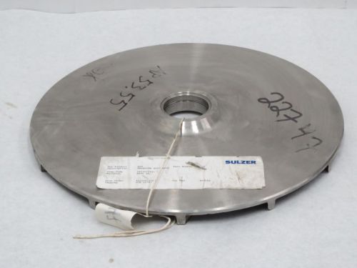 Sulzer 604 ap53 ap55 impeller stainless 2-3/8in id 17-1/2in od b250362 for sale