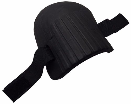 Comfortable soft  foam kneepad in black with loop closure for sale