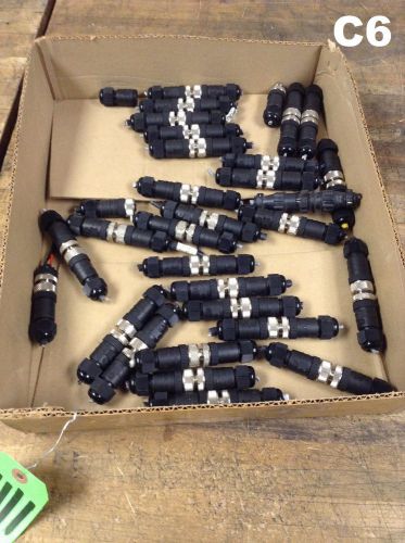 Grab box of 28 4-pin cable connectors for sale