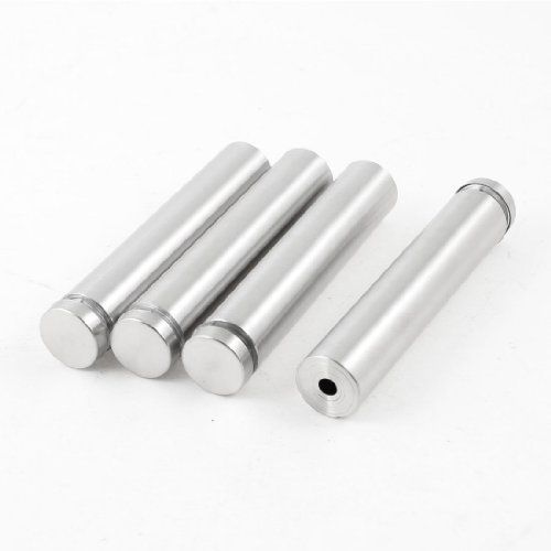 Stainless Steel Advertising Nails Standoff Hardware 0.75 Inch Dia 4Pcs