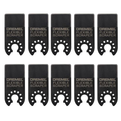 Dremel mm610 multi-max flexible scraper oscillating multi-tool blades, 10-pack for sale