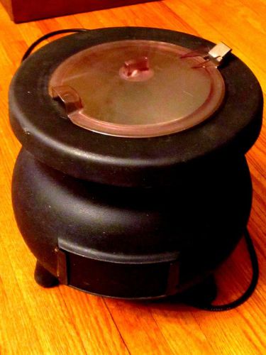 TOMILSON KETTLE SOUP/CHILI/CHEESE WARMER WITH LID &amp; STAINLESS INSERT PRE OWNED