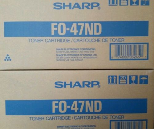 Fo47nd sharp fax toner cartridge tw0 for sale