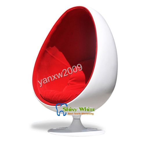 Retro Living Room Leisure Egg Pod Ball Chair for Beauty Teeth Whitening Designed