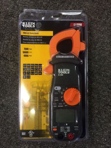 Klein Tools CL1000 400A AC Clamp Meter- SEALED