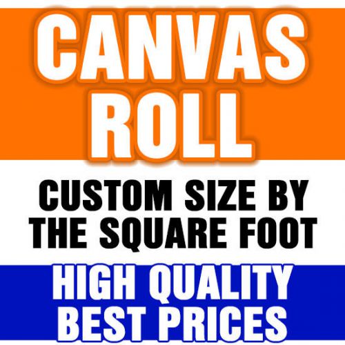 Full Color Canvas Roll Custom Printed High Quality Art Reproduction By The Sq Ft