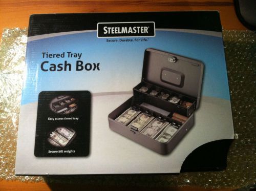 SteelMaster Tiered Tray Cash Box by MMF Industries -Model 2216194G2