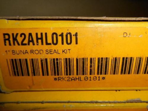 Parker genuine rod seal kit for cylinder  Part # RK2AHL0101 LOT OF 2