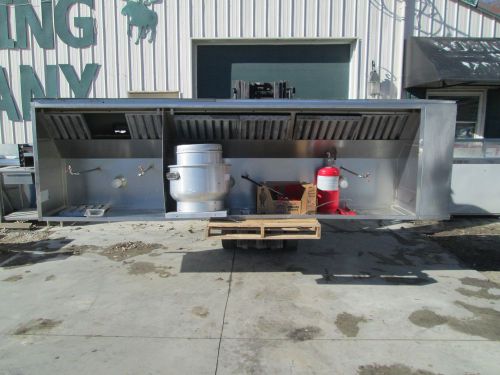 12&#039; exhaust hood and fire suppression system for sale