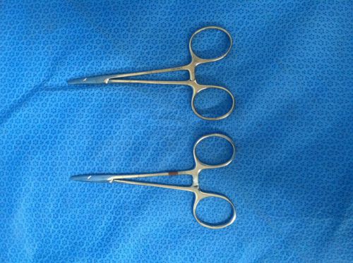 Jarit 120-118 Stainless Steel Forceps. Lot of 2.