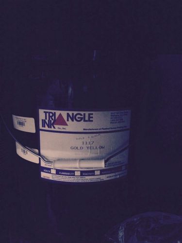 Triangle Ink Gold Yellow 5 Gallons