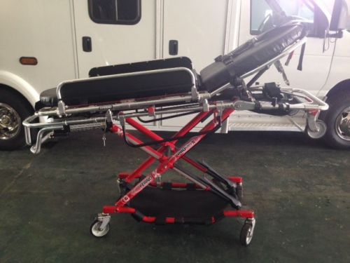 Ferno proflexx 35x 700lb red ambulance stretcher cot mx ems gurney lbs board for sale