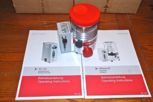 Pfeiffer HiPace 80 Turbo Vacuum Pump with TC110 - PMC01790A - Used Shimadzu GCMS