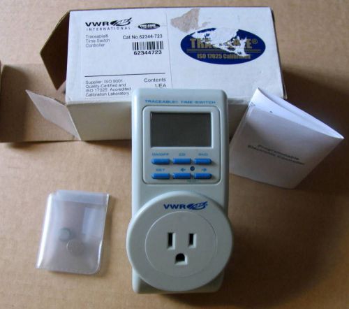 Vwr traceable time switch controller no. 62344-723 for sale