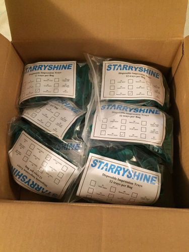 Starryshine 144 Small Lower Impression Trays (12 Packages Of 12 Trays) Brand New
