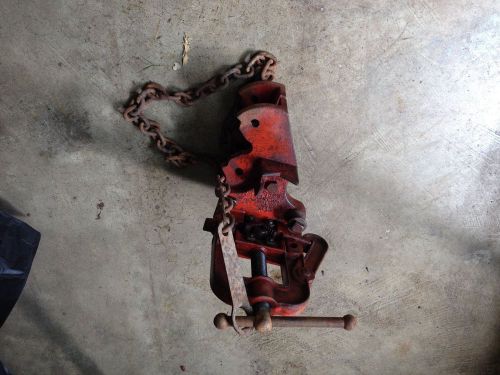 Vintage Ridgid 2.5&#034; Pipe Vise.