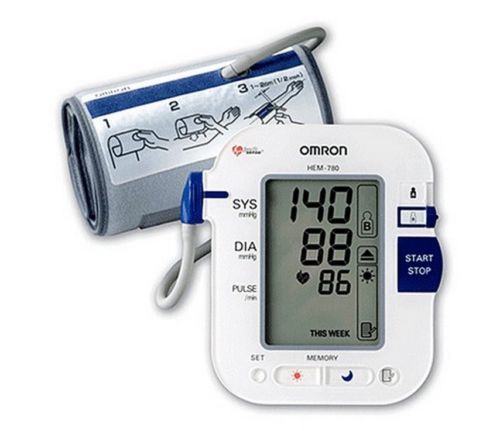 Omron Automatic Blood Pressure Monitor Model Hem-711Ac Arm Cuff Ac Adapter