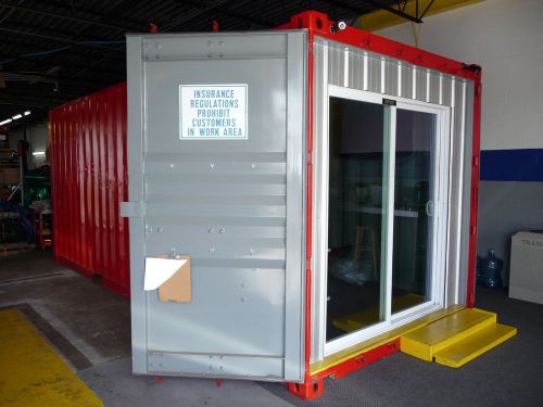Newly remodeled shipping container  office  Must see! Must have!