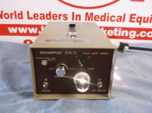 OLYMPUS CLK-3 LIGHT SOURCE
