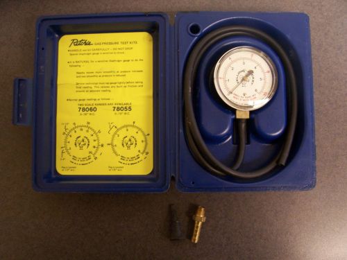 Yellow jacket 78055 gas pressure test kit 0-10&#034; w.c. for sale