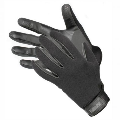 New! Blackhawk Tactical Water Ops Neoprene Patrol Gloves Large Black #8150LGBK