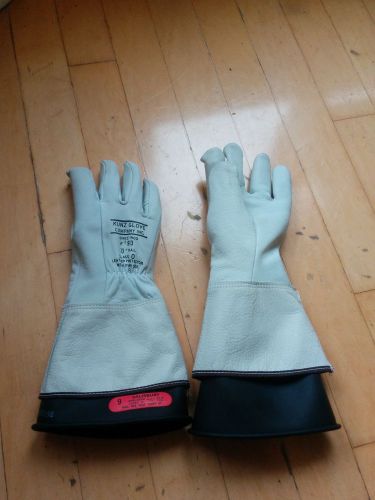 Salisbury hv and leather gloves for sale