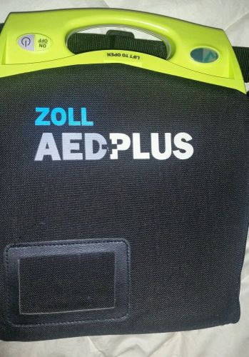 Zoll AED Plus,Case, Unused Defibrillator Extra Batteries