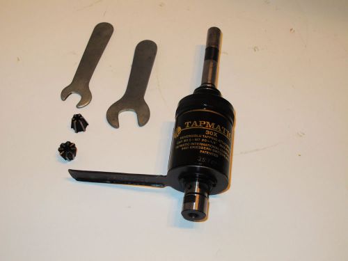Tapmatic 30X Tapping Head with 1/2&#034; straight shank and both rubber flex collets