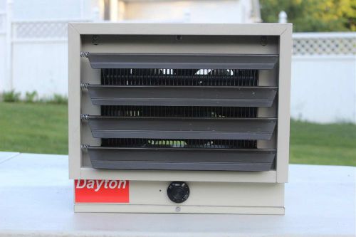 DAYTON 240v Electric Heater 3ug73d 5kW new thermostat works perfect with mount