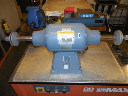 BALDOR BUFFER 3/4 HP / GRINDER    332-B 1800 rpm 1 PHASE 110/220 EXCELLENT !