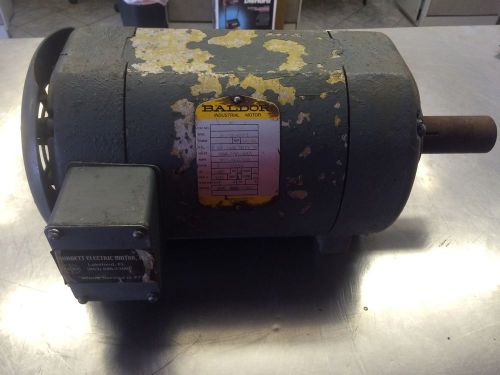 Used Baldor Motor 7.5 Hp 230/420 VAC 3 Phase 3450 RPM 21.5-19.6/9.8 Amp