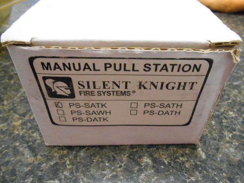 SILENT KNIGHT FIRE SYSTEMS PS-SATK MANUAL PULL STATION