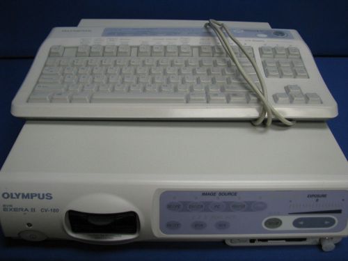 Olympus Evis Exera II CV-180 Endoscopic Video Controller Processor with Keyboard