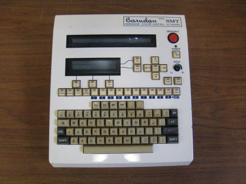 Barudan Model SMT Monogram System Control Embroidery Machine Keyboard Used