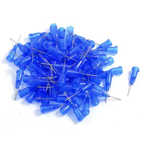 Plastic DisPensing Needle Tip, 22 Gauge, 0.39mm Opening Size, Blue  CT