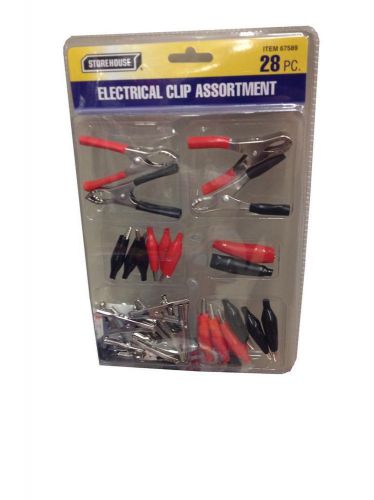 #4591  New 28 Piece Professional Electrical Clip Assortment Electric Tools