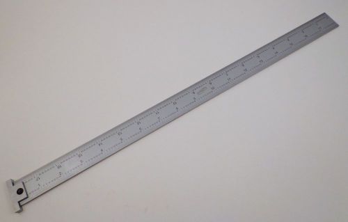 New  igaging 18&#034; machinist 4r hook ruler/rule with 1/8, 1/16, 1/32, 1/64 grads for sale