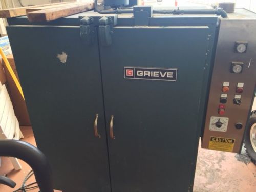 GRIEVE Large Capacity Bench Oven MODEL 323  COST OVER $10,000 NEW POWDERCOAT