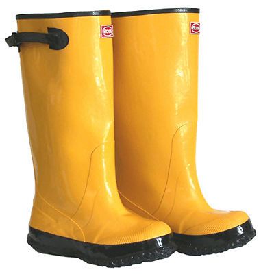 BOSS MFG COMPANY - 17-In. Waterproof Yellow Boots, Size 10