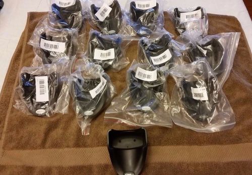 Lot of 13 new handheld products docks for hand scanner barcode reader for sale