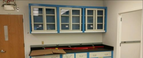 Glass Laboratory Wall Cabinets