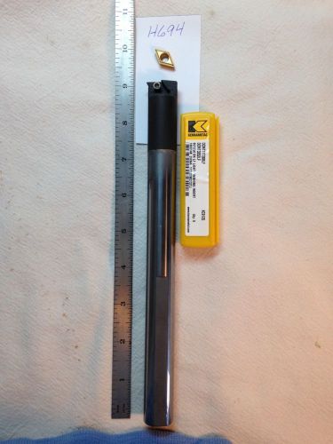 1 new 20 mm carbide boring bar. w/ 5 kennametal 32.52 carbide insert 9&#034; oal h694 for sale