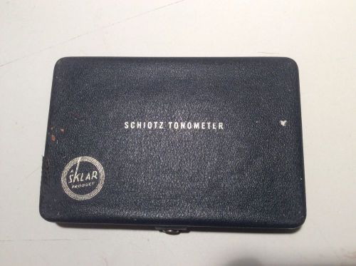 Sklar Brand Schiotz Tonometer Model 65-7525