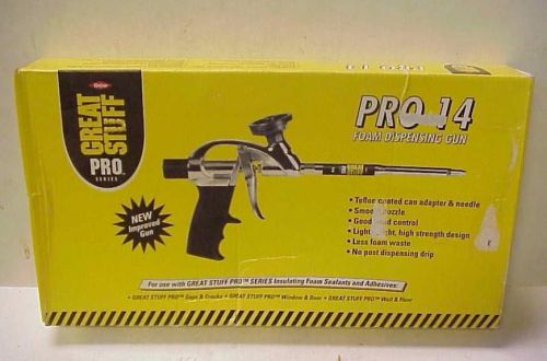 GREAT STUFF PRO 14 Foam Dispensing Gun with 10 Gun Applicator Tips - NEW
