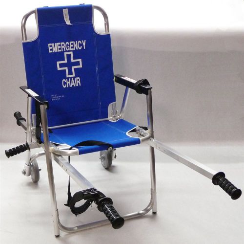 Emergency Chair Medical Ambulance Folding Evacuation Rescue Stair Wheel Chair